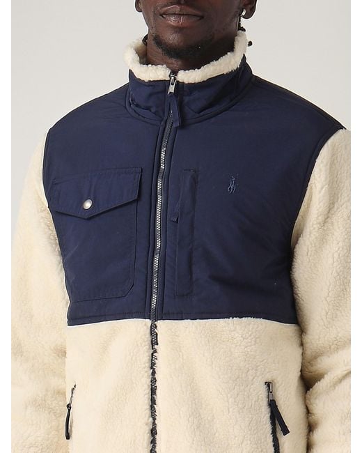 Polo Ralph Lauren Blue Giacca Ibrida Jacket for men