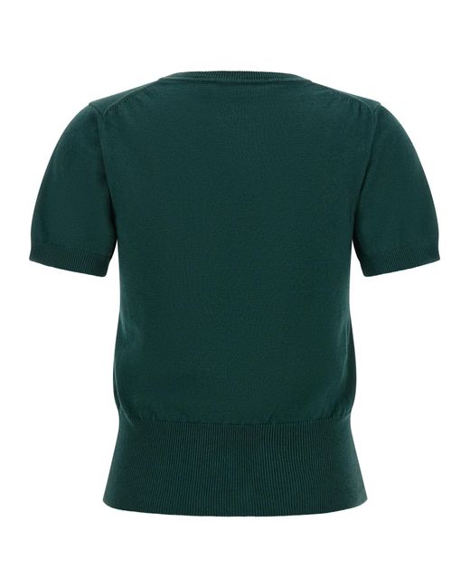 Vivienne Westwood Green Cotton Shortsleeve Shirt