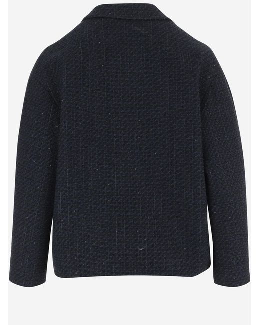 SOIR Black Cotton Blend Jacket