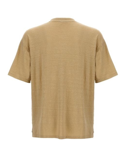Ma'ry'ya Natural Linen T-Shirt for men