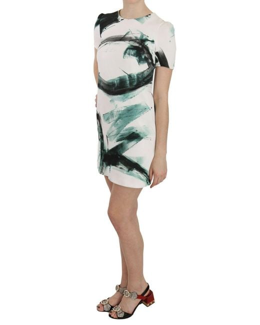 Dolce & Gabbana Black Elegant Shift Mini Dress