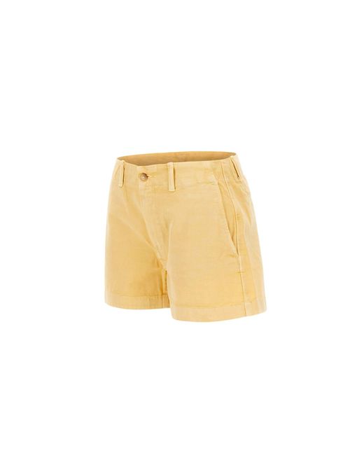 Polo Ralph Lauren Natural Cotton Twill Shorts