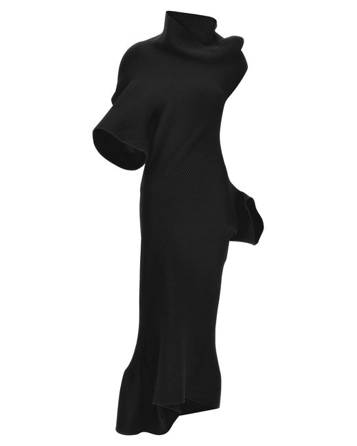Issey Miyake Black 'Life Form' Dress