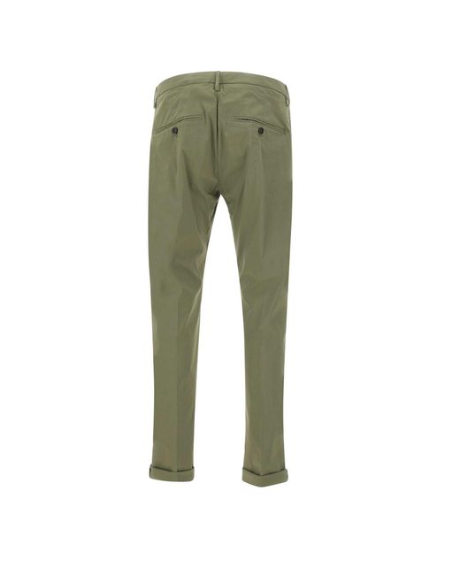 Dondup Green Gaubert Trousers for men