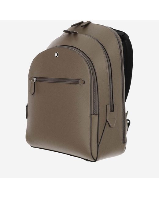 Montblanc Green Medium Backpack With 3 Compartments Sartorial for men
