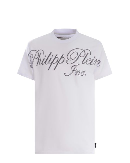 Philipp Plein Gray T-Shirt for men