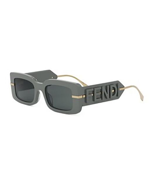 Fendi Gray Fe40133I Sunglasses