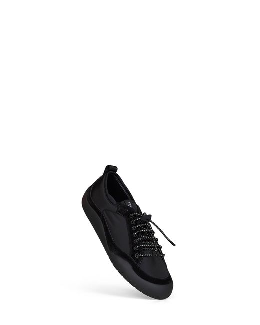 Prada Black Sneakers Speedrock Re-Nylon Suede for men