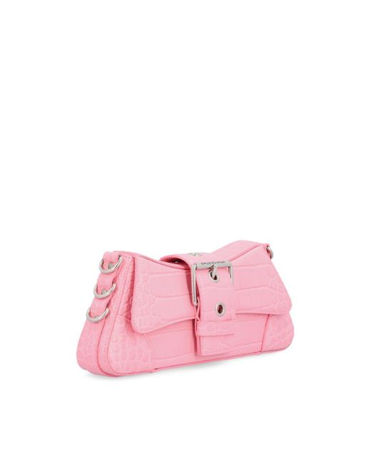 Balenciaga Pink Lindsay Small Shoulder Bag