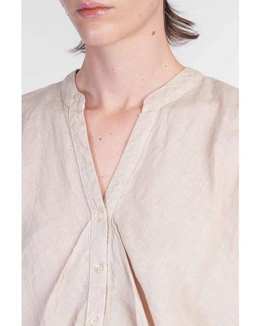 120% Lino Natural Topwear