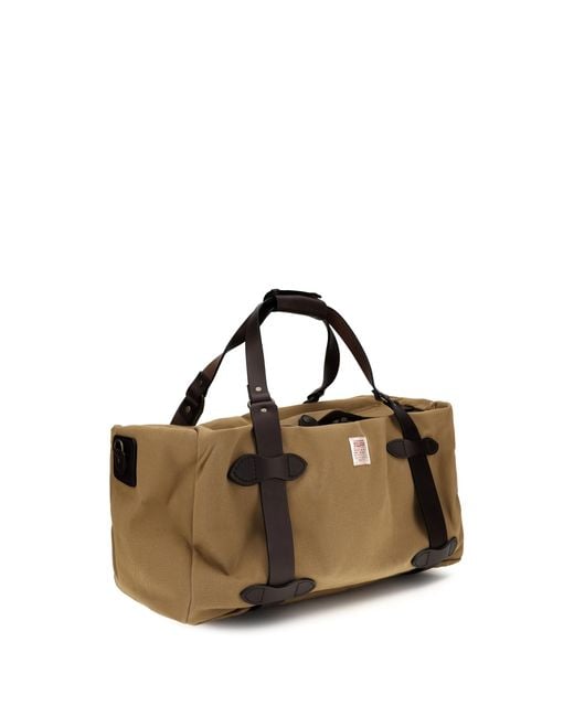 Filson Natural Medium Rugged Twill Travel Bag Cotton Shoulder for men