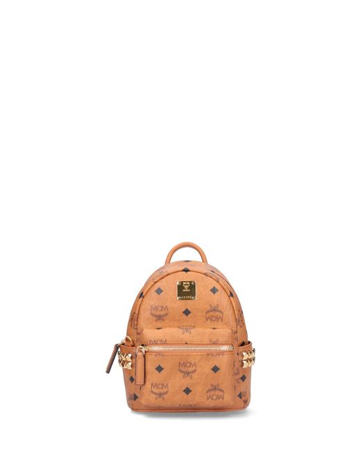 MCM Backpack in Brown Lyst