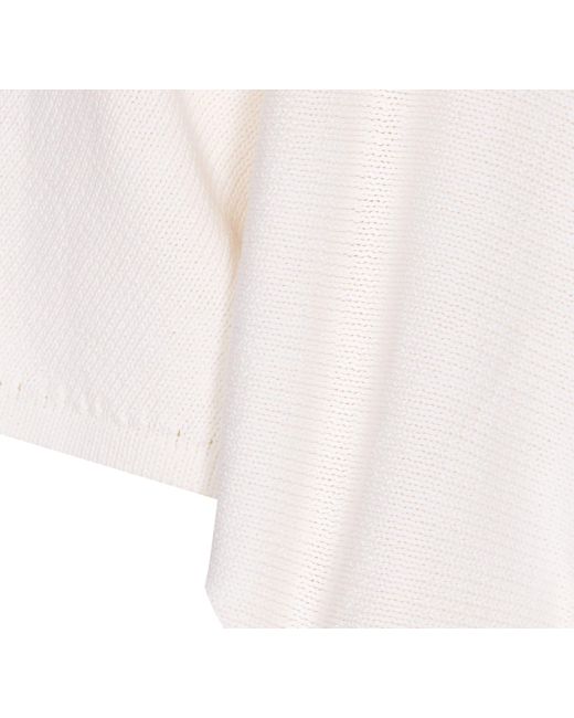 Alaïa White Batwing Sweater