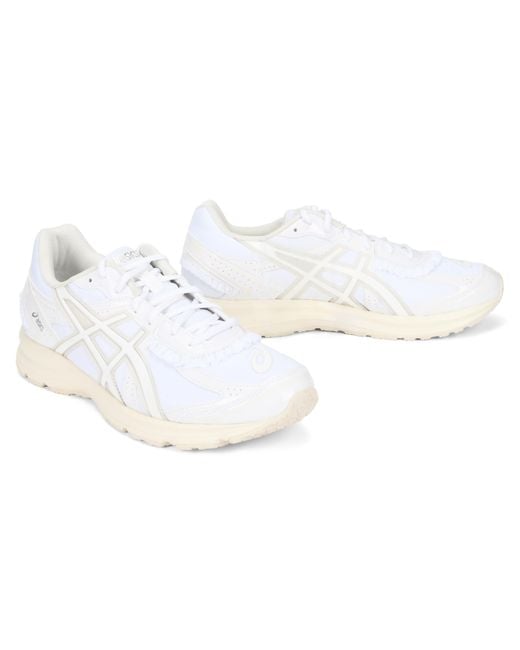 Asics White Sneakers Jog 100S Polyester Trainers