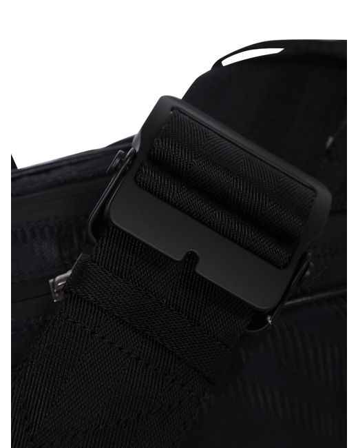 Burberry Black Belt Bags for men