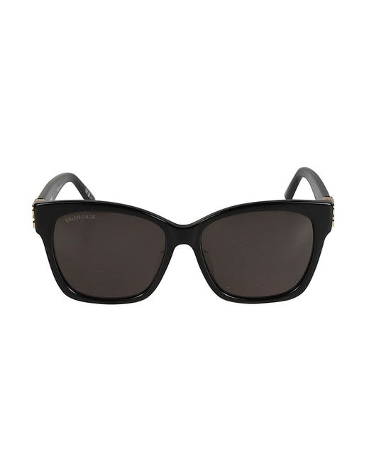 Balenciaga Black Bb Hinge Sunglasses