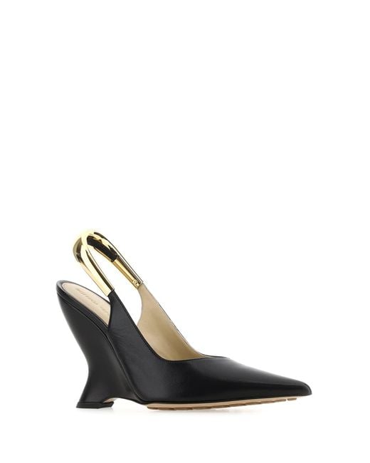 Bottega Veneta Black Punta Pump