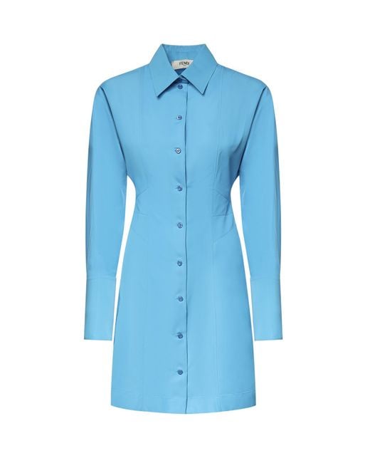 Fendi Blue Dresses