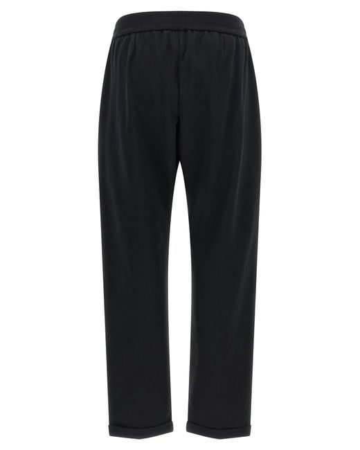 Brunello Cucinelli Blue Cotton Joggers (Workout Pants)