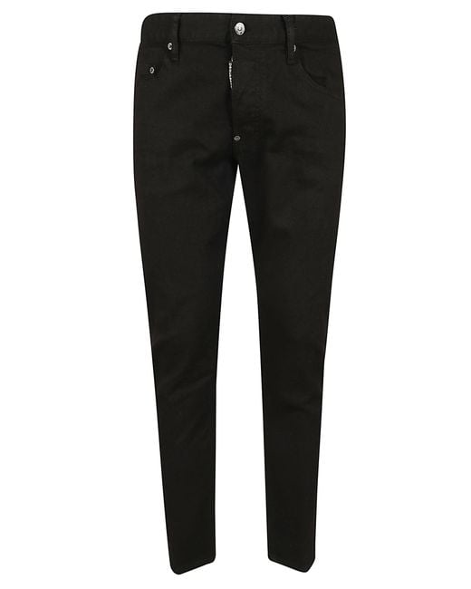 DSquared² Black 5 Pockets Co Ea Jean for men