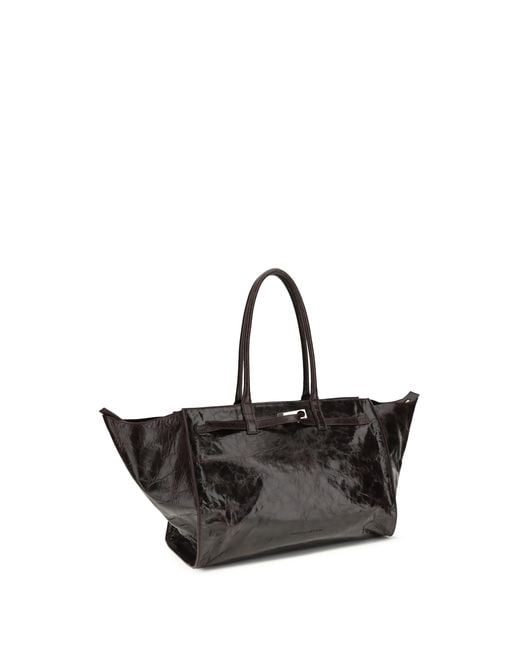 Benedetta Bruzziches Black Mame Weekend Handbag Calf Suede Shoulder Bags