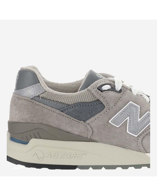New Balance Gray Sneakers Made for men
