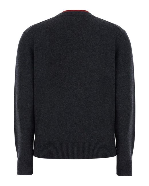 Loulou de Saison Black Sweater Otis Cashmere Tops