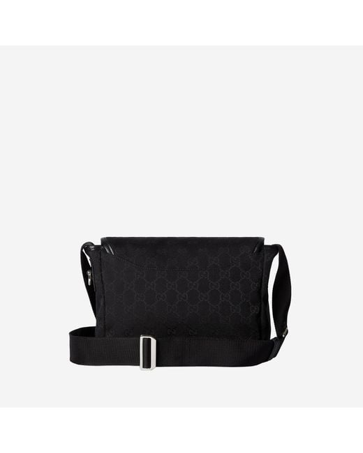 Gucci Black Gg Fabric Shoulder Bag for men