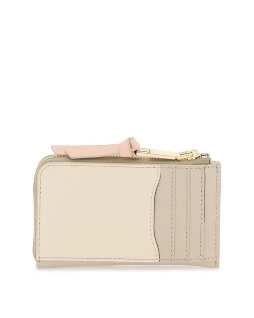 Marc Jacobs Natural The Utility Snapshot Top Zip Multi Wallet