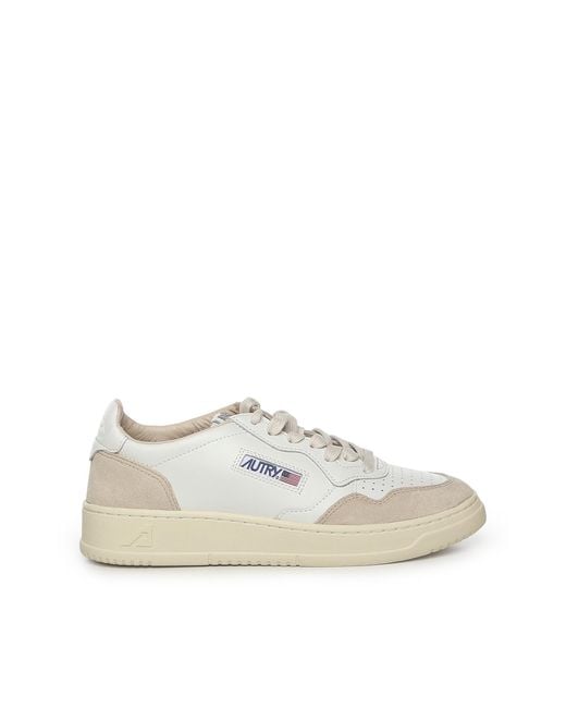 Autry White Sneakers Cowskin for men