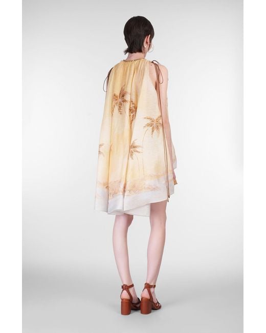 Zimmermann White Mini Dress