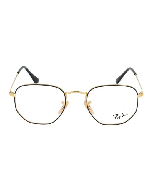Ray-Ban Metallic Sunglasses Hexagonal Metal Glasses & Frames