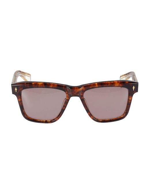 Jacques Marie Mage Lankaster Sunglasses in Brown | Lyst