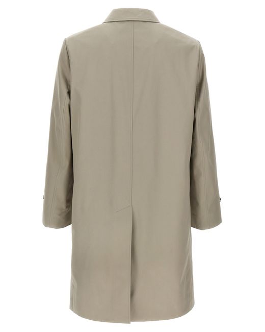 Burberry Natural Medium Car Coat for men