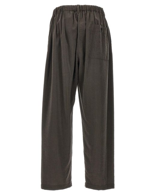 Lemaire Gray 'Relaxed' Pants