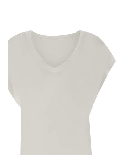 Dondup White Modal T-Shirt