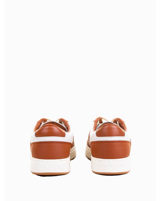 Hogan Pink Two-Tone Leather Sneakers for men