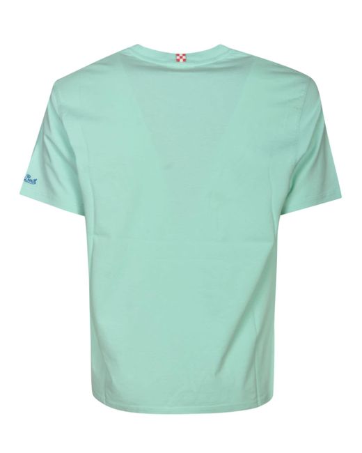 Mc2 Saint Barth Green Portofino T-Shirt for men
