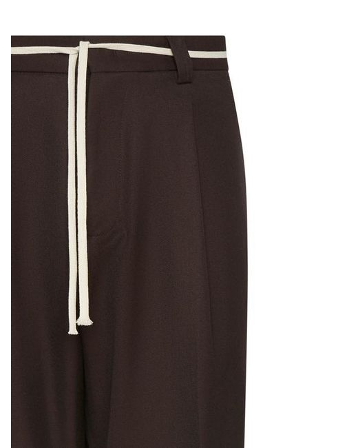State of Order Black Trousers for men
