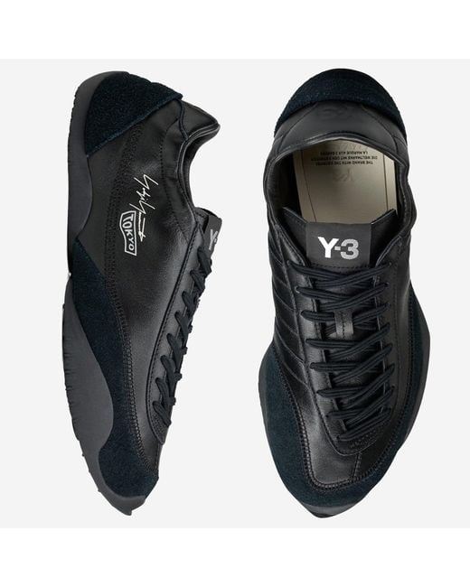 Adidas Black Trainers Tokyo Wrapped Leather for men