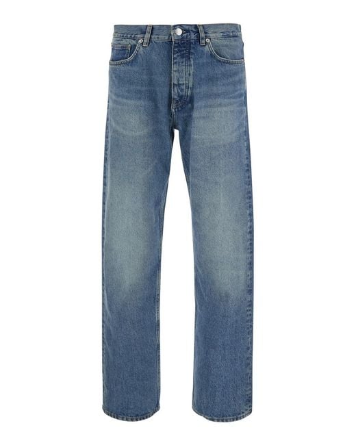 sunflower Blue Five-Pocket Jeans Cotton for men