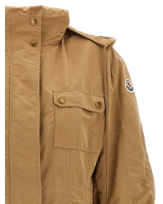 Moncler Natural Nantes Technical Parka
