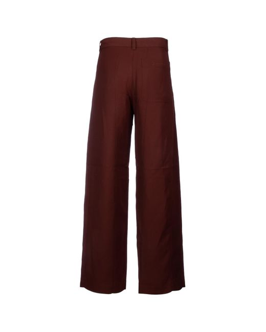 Jacquemus Purple Pantalone for men