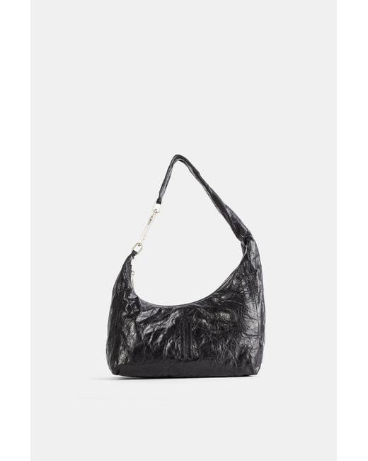Rick Owens Black Sac Bandoulière Small Gemini Bag Noir