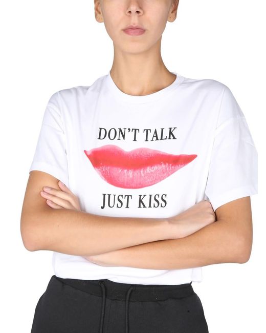 Être Cécile White Just Kiss T-Shirt