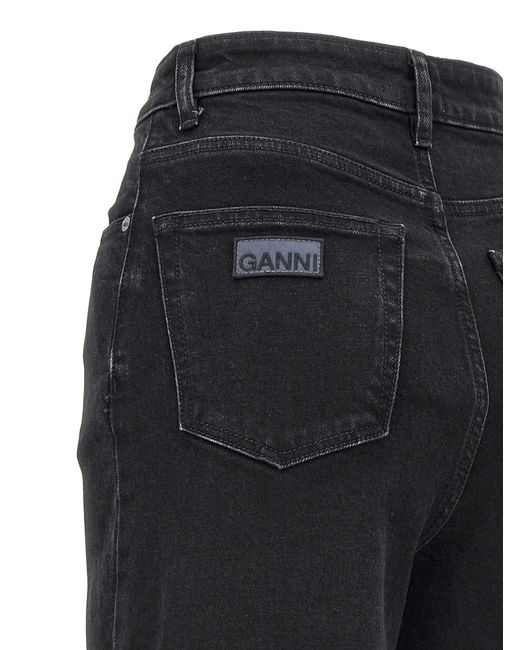 Ganni Black 'Andi' Jeans