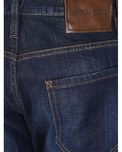DSquared² Blue 5 Pockets Co Ea Jean for men