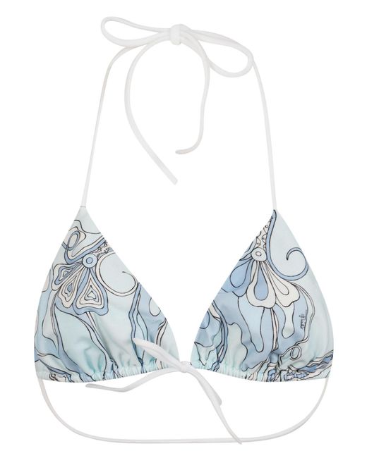 Emilio Pucci Blue Bikini Costume