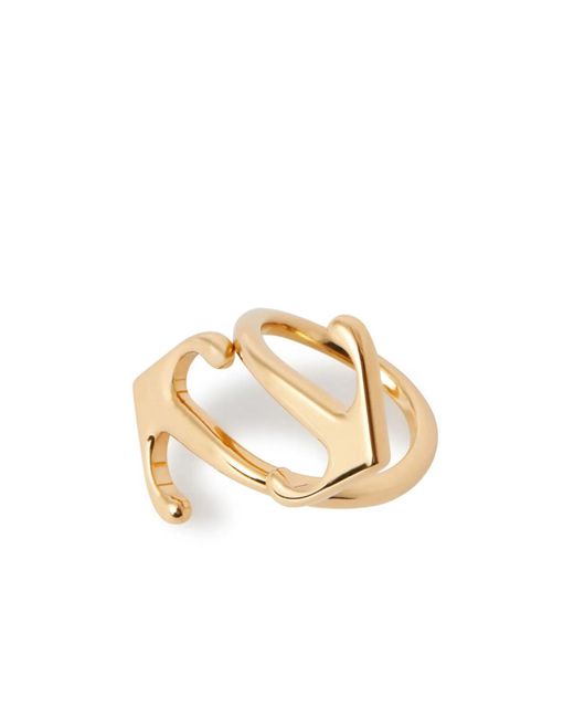 Off-White c/o Virgil Abloh Metallic Mono Arrow Logo Ring Accessories Jewelry