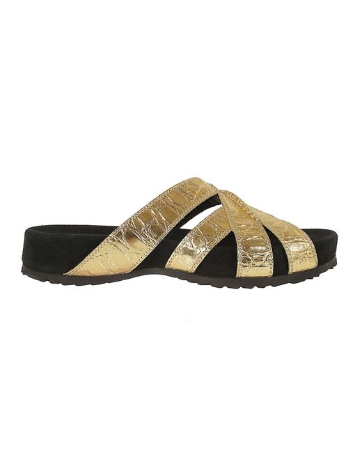 Dries Van Noten Metallic W.L.Shoes Q.0597 Calzature